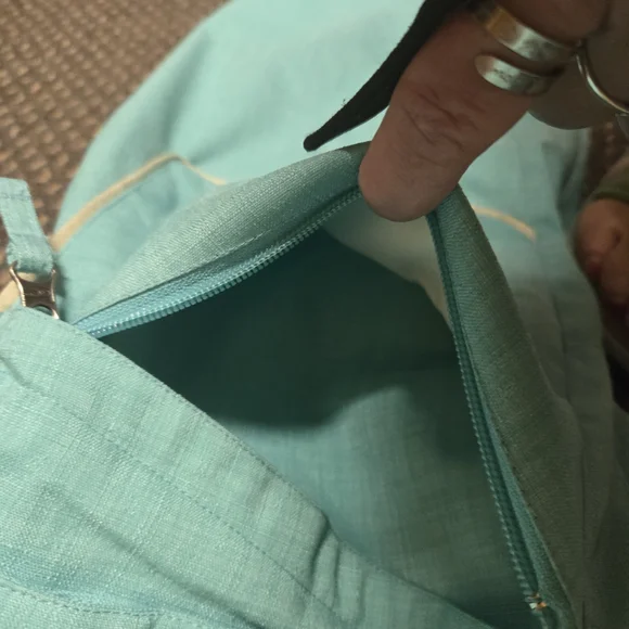 O'Neill- Teal- Snow/Ski Pants- Cargo- Lots of Pockets- Size Large - Picture 4 of 11